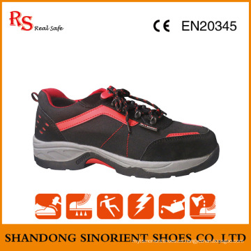 China Suede De Vaca De Cuero Tipo De Deporte Zapatos De Seguridad Sns710
